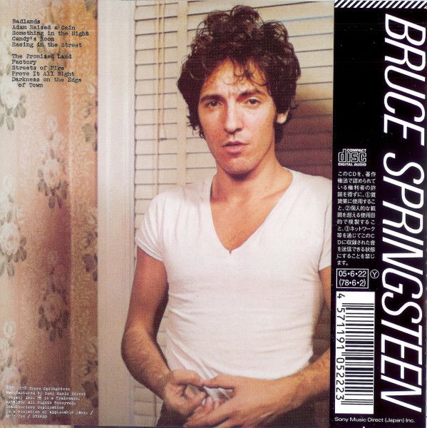 Bruce Springsteen -Darkness Of The Edge Of Town -ltd - cd