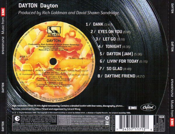 Dayton – Dayton - cd