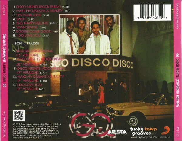 GQ – Disco Nights  - cd