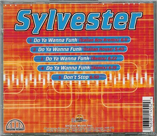 Sylvester – Do Ya Wanna Funk / Don't Stop - cd single