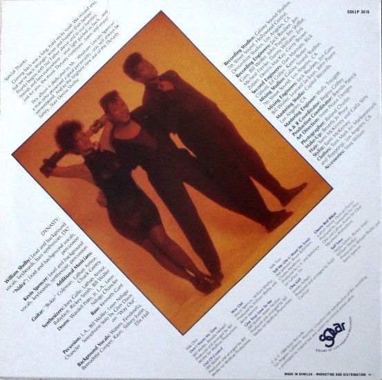 Dynasty – Out Of Control - lp