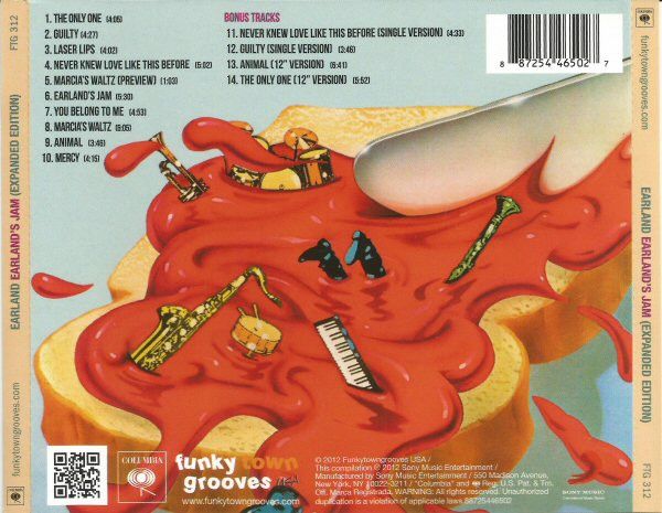 Earland – Earland's Jam  - cd