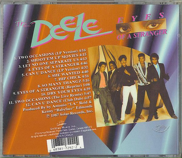 The Deele – Eyes Of A Stranger  cd