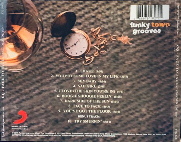 GQ – Face To Face  - cd