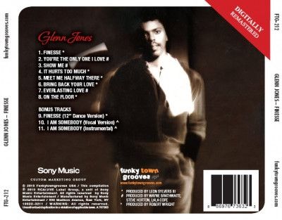 Glenn Jones – Finesse - cd