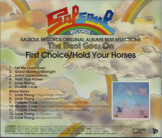 First Choice – Hold Your Horses - cd - Als nieuw + obi strip