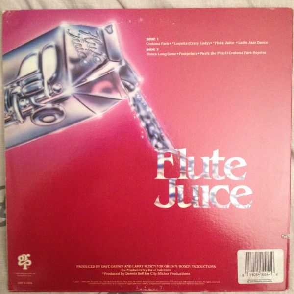 Dave Valentin – Flute Juice - lp - cut out