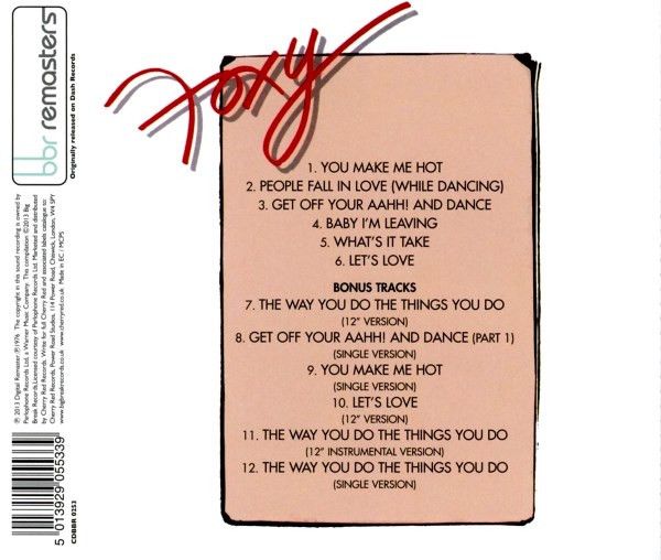 Foxy – Foxy - cd