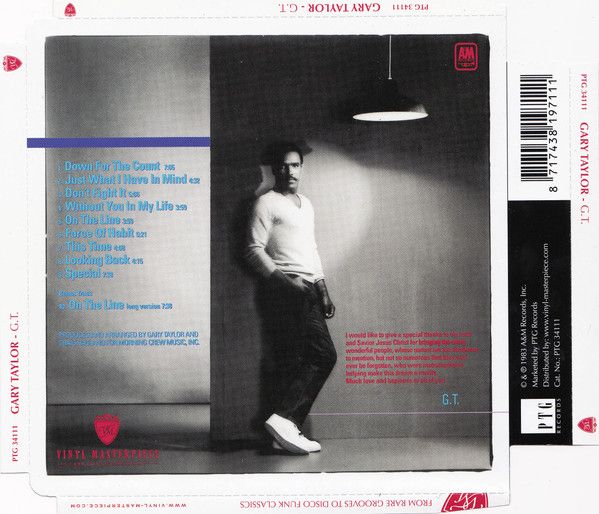 Gary Taylor – G.T.  - cd