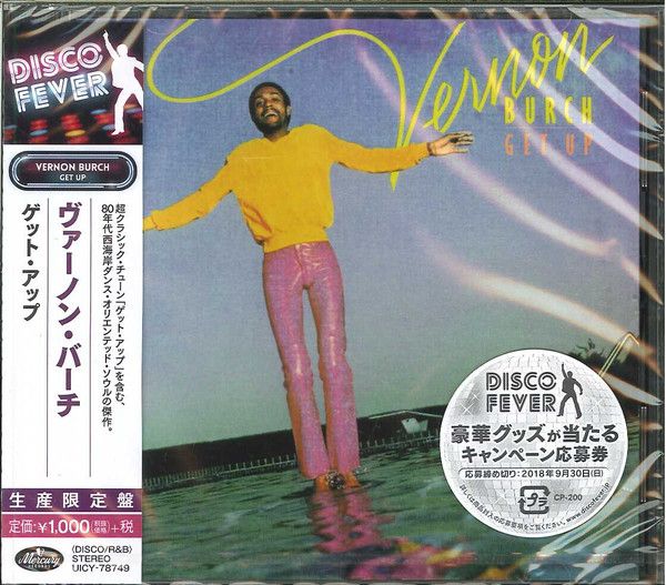 Vernon Burch – Get Up  - cd