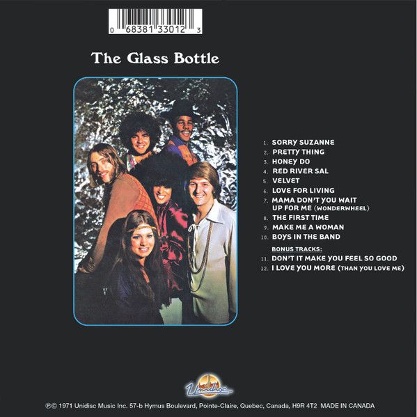 The Glass Bottle – The Glass Bottle cd