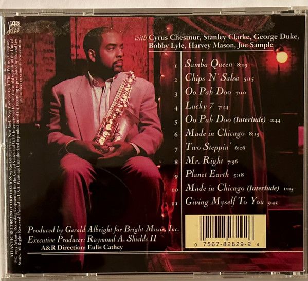 Gerald Albright – Giving Myself To You - cd