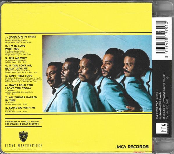 Harold Melvin And The Blue Notes – All Things Happen In Time - cd
