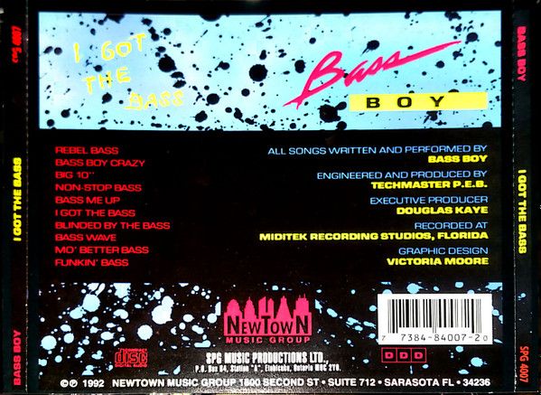 Bass Boy* – I Got The Bass - cd