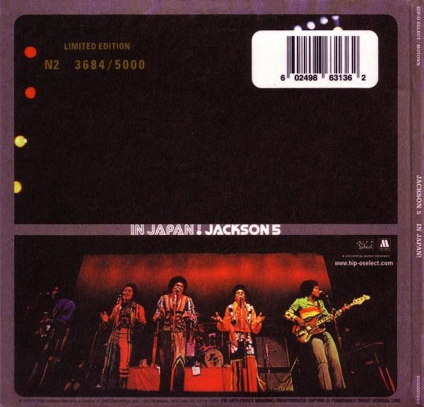 Jackson 5 – In Japan! - cd