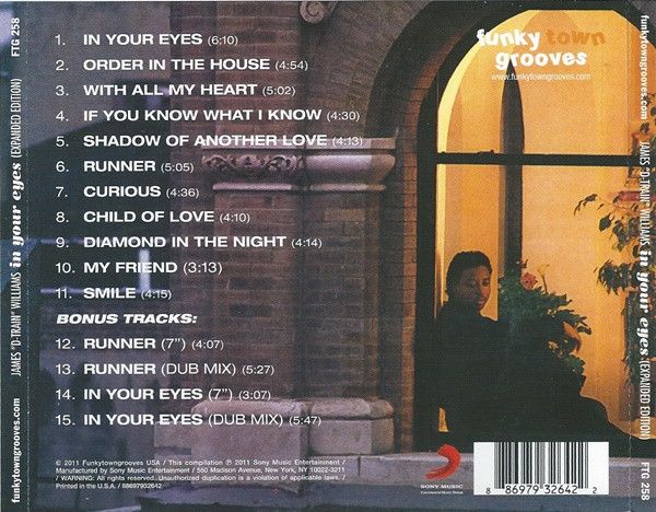 James "D-Train" Williams – In Your Eyes - cd