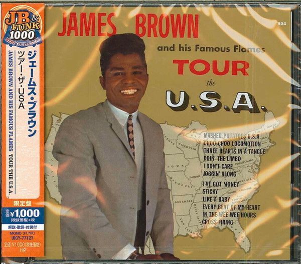 James Brown And His Famous Flames– Tour The U.S.A.  - cd