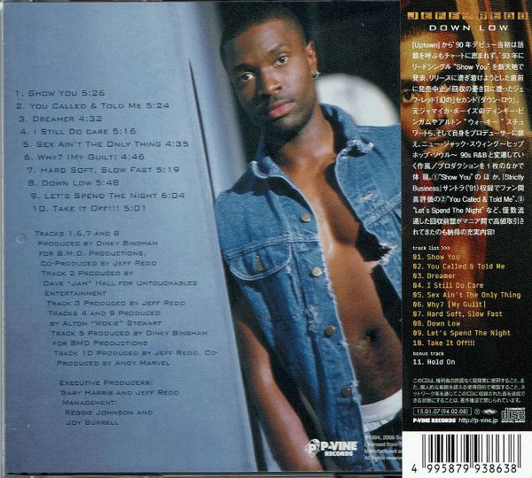 Jeff Redd – Down Low - cd