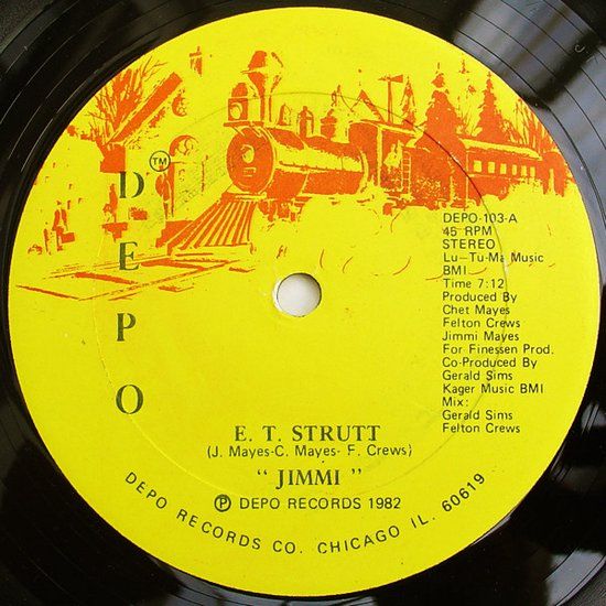 Jimmi – E.T. Strutt / Maximilian Stroll - 12&quot; reissue