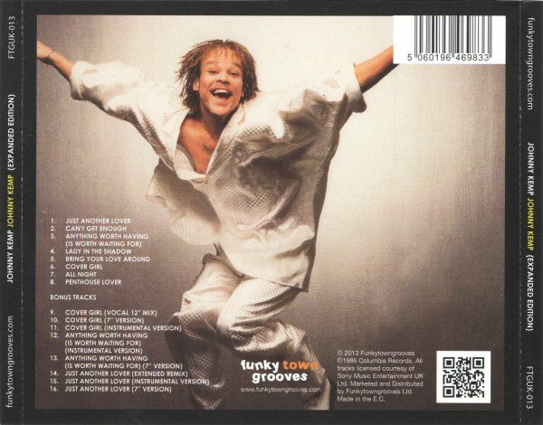 Johnny Kemp – Johnny Kemp - cd