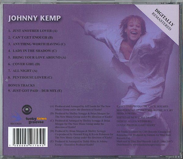Johnny Kemp – Johnny Kemp  - cd