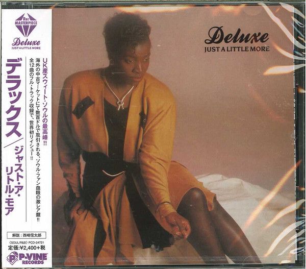 Deluxe  – Just A Little More - cd
