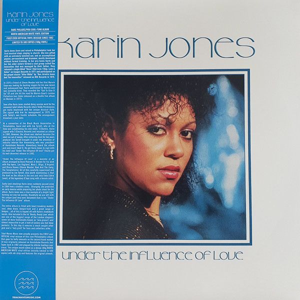 Karin Jones – Under The Influence Of Love Lp white vinyl