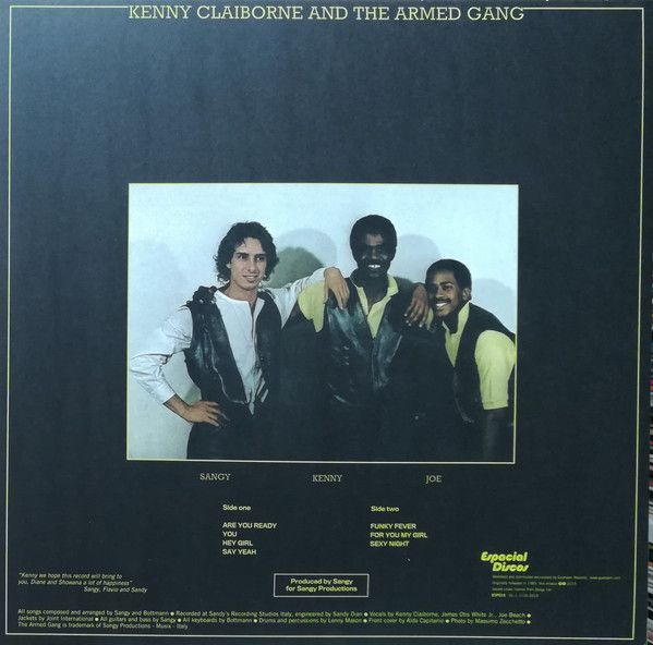 Kenny Claiborne And The Armed Gang – The Armed Gang -  lp zwart