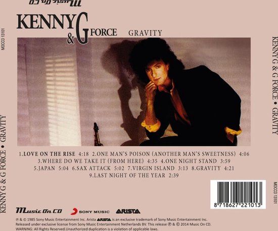 Kenny G – Gravity  - cd