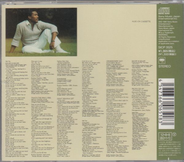 Rodney Franklin – Learning To Love - cd