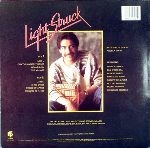 Dave Valentin – Light Struck - lp - cut out