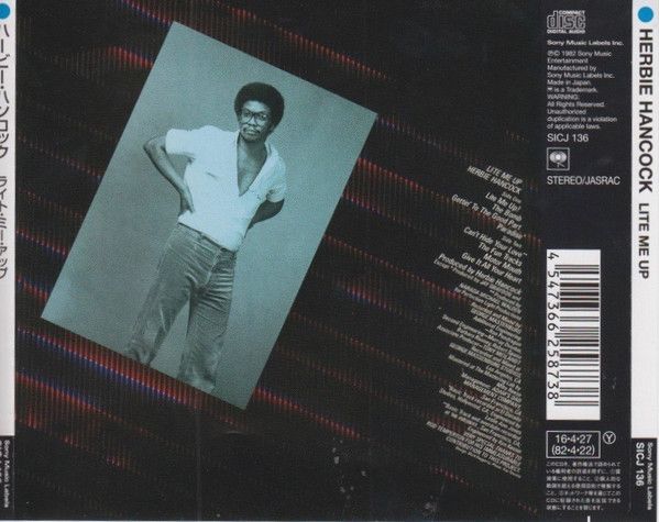 Herbie Hancock – Lite Me Up - cd
