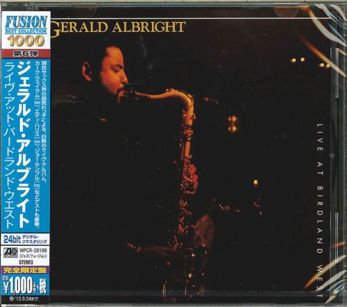 Gerald Albright – Live At Birdland West - cd