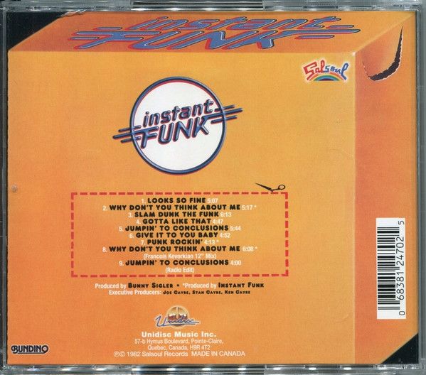Instant Funk – Looks So Fine - cd