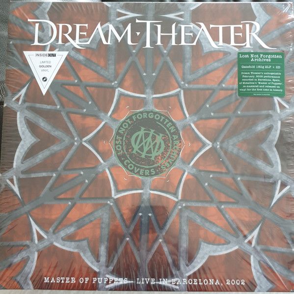 Dream Theater – Master Of Puppets - Live In Barcelona, 2002 - 2 lp