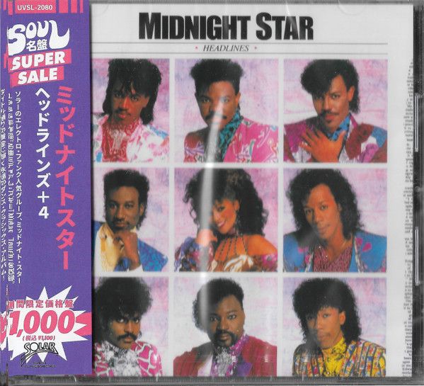Midnight Star – Headlines  - cd