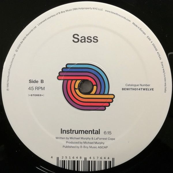 Sass – Much Too Much -12 &quot;