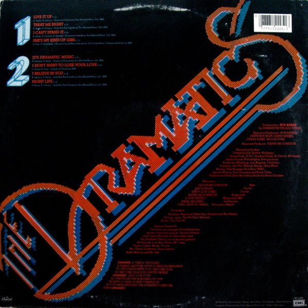 The Dramatics – New Dimension - lp - cut out