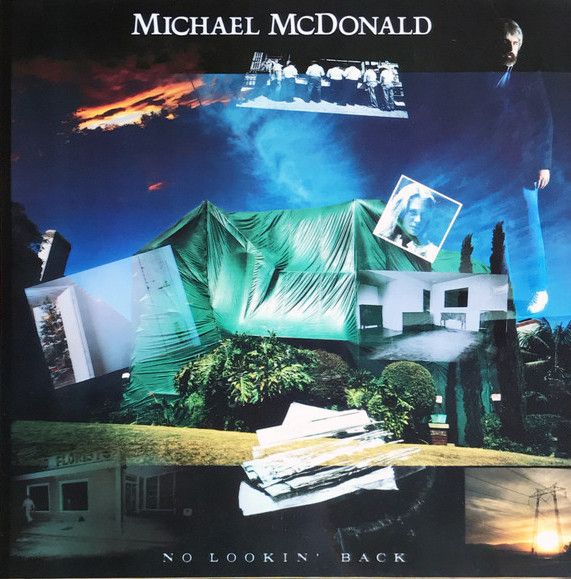 Michael McDonald – No Lookin&#39; Back - lp - cut out