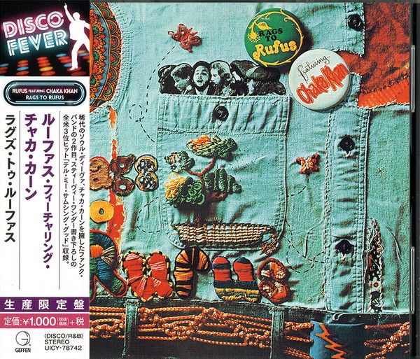 Rufus Featuring Chaka Khan – Rags To Rufus - cd