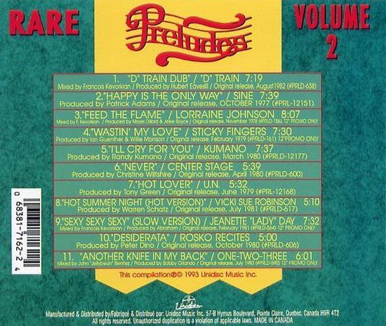 Rare Preludes Vol. 2