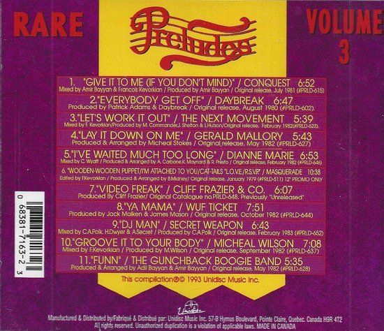 Rare Preludes Vol. 3