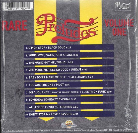 Rare Preludes Vol. 1