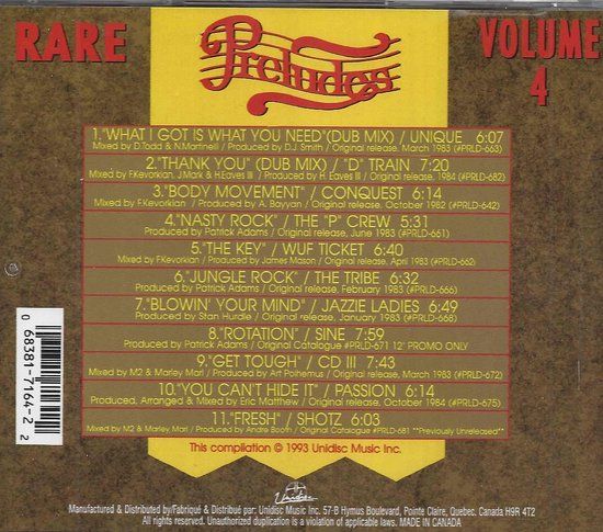 Rare Preludes Vol. 4