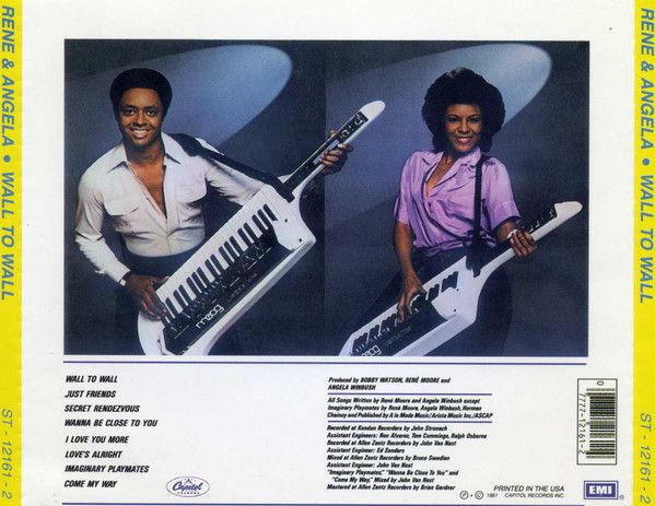 René &amp; Angela – Wall To Wall  - cd