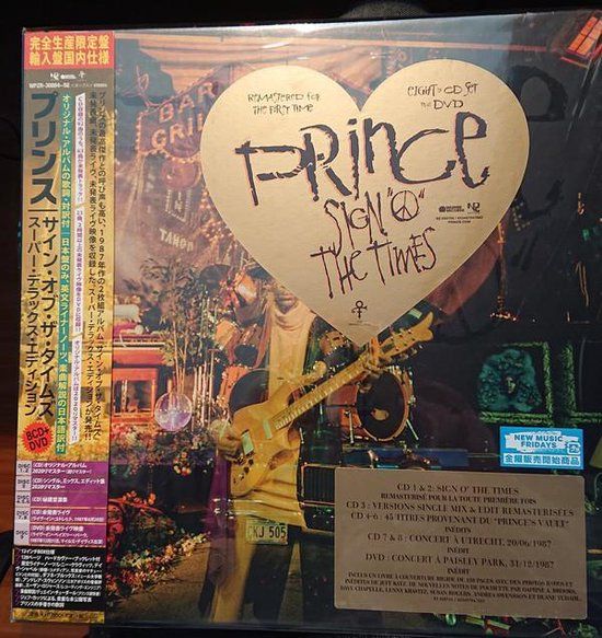 Prince –  =Sign &quot;O&quot; The Times - 8 cds + dvd  Box