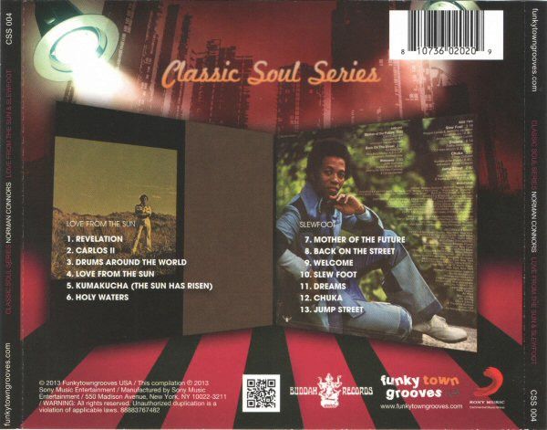 Norman Connors – Love From The Sun &amp; Slewfoot - cd