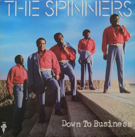 The Spinners – Down To Business -  Lp - cut out