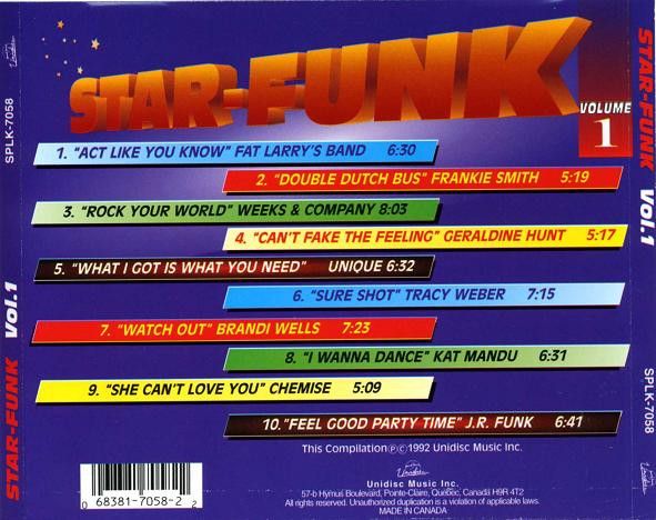 Various – Star-Funk Volume 1 - cd