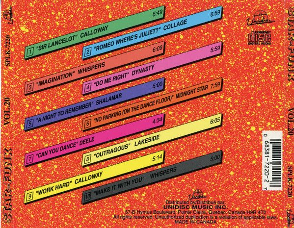 Various – Star-Funk Vol. 20 - cd
